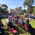 Australia Coptic Heritage & Community Services (ACHCS) holds Vigil outside St Mary and St Mina’s Coptic Church building at Sydenham
